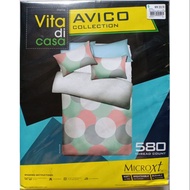 Akemi Vita Di Casa Avico Collection Queen Fitted Bedsheet 580TC