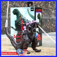 TOYSHUB Figur PVC Godzilla Shin 17cm – Filem NECA Klasik 2016 Atomic Blast | Dari Kepala ke Ekor | M