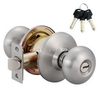 EZset Happy Horn Lock NC2000F Room Door Stainless Steel Frosted Carba With 3 Keys
