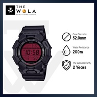 Casio G-Shock GD-010BBR-1 Men’s Digital Watch Black Resin Band
