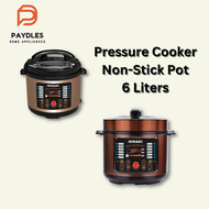 [1 Year Warranty] HIRAKI Pressure Cooker Non Stick Inner Pot 6L 7KG Periuk Tekanan Tidak Melekat 6L