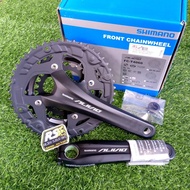 Crankset SHIMAN0 ALIVIO FC-T4060 48T 36T 26T 3x9 Speed