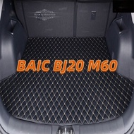 [Ready Stock] For BAIC BJ20 M60 Car Trunk Mats Antiskid Car Cargo Mats PU Leather