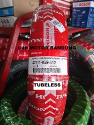 Ban TUBLES FEDERAL HONDA AHM 90/90 ring 14 Ban BELAKANG Motor BEAT VARIO