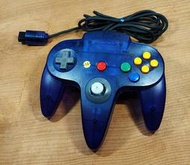N64日版周邊- 原廠手把 控制器 半透明藍色（瘋電玩）