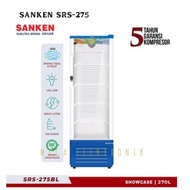 SANKEN SRS-275 LEMARI PENDINGIN SHOWCASE 5 RAK 270 LITER 170 WATT