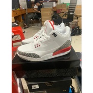 2023new hot sale air jd 3 retro white red cement men's shoes aj3 basketball shoes 136064-116