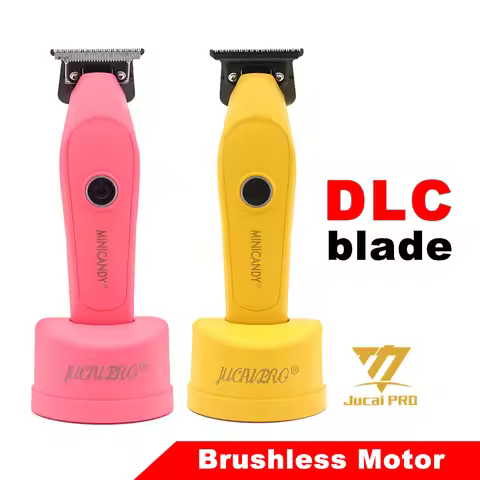 JUCAI MINICANDY JC08 Professional Hair Clipper Brushless Motor DLC Blade 8800RPM Barber Hair Cutting