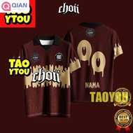 2024 Choii Baju Tshirt NFL JERSEY Custom Jersey Lelaki Thailand viral jersey Retro Collar Jersey Microfiber