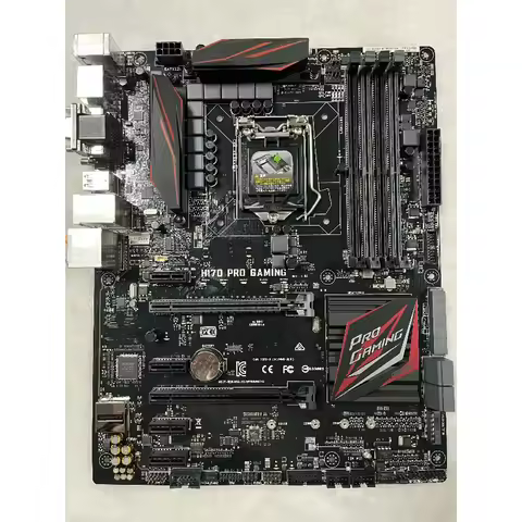 Used for ASUS H170 PRO GAMING LGA1151 ATX Gaming Motherboard Support 6/7 Gen Intel CPU DDR4 M.2