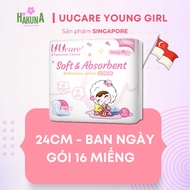 UUcare Young Girl Daytime Sanitary Napkin 24cm