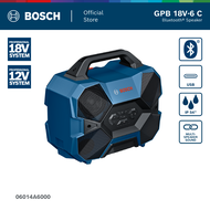 BOSCH GPB 18V-6 C Professional วิทยุ AM/FM ไร้สาย 18V Bluetooth (รหัส 06014A6000)