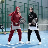 Sportswear Set Muslim Women's JUMBO Outfit Sport Gymnastics Cycling Jogging Padel