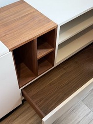 實木高質 拼胡桃木 邊櫃 電視櫃 餐邊櫃 Quality sideboard