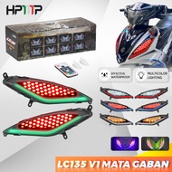 Exciter 135 LED daytime running lights with signal lights for YAMAHA Ex 135 v1 Lc135 v1 PP6M