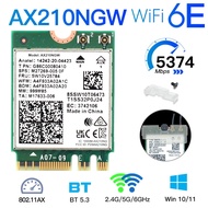 WiFi 6E AX210 Wireless Card 802.11AX M.2 Bluetooth5.2 Tri Band 2.4G/5G/6Ghz Mini PCI-E Network AX200