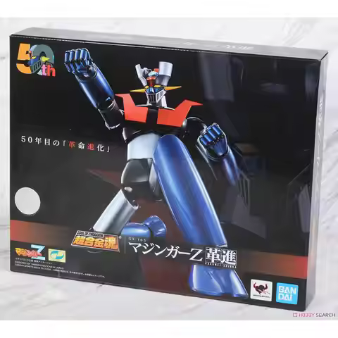 In Stock Bandai Genuine SOUL OF CHOGOKIN GX-105 MAZINGER Z -KAKUMEI SHINKA- 50th Anime Model Toys fo