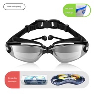 Swim Goggles Anti-Fog Silicon Lens Prescription Swim Goggles Waterproof Swimming Equipment Electropl