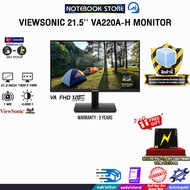 VIEWSONIC 21.5 VA220A-H MONITOR (VA FHD 120Hz)/ประกัน 3 Years
