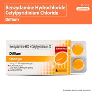 Difflam Orange Lozenge 8s