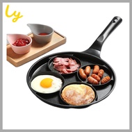 [chefline] IH Induction 4-Section Egg Pan, 27cm, 1pc / Korean Egg Pan / 4-Section Design / 100% Genu