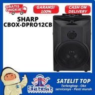 SPEAKER ACTIVE / PENGERAS SUARA SHARP CBOX-DPRO12CB