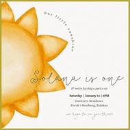 § ❏ ◷ 20pcs Personalized Invitation 3R / 4R Size