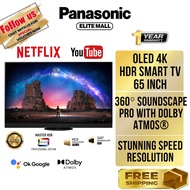 PANASONIC  TH-65JZ2000 JZ2000 SERIES 65 INCH, OLED, 4K HDR SMART TV TH-65JZ2000K