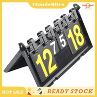 [CloudsMiles] Basketball Football Volleyball Score Board Sport Table Tennis Scoreboard Score Board P