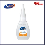 VTech VT-802 Super Glue 502 20gm (3 seconds glue) Strong Heavy Duty / Gum Cepat Kering 3 sec / 强力胶