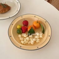 INS Cream Style Ceramic Plate