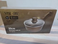VISIONS® Metal Cookware 金屬不黏單柄鍋20cm（型號: VS-SP-20/HK）