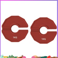 2PCS Gym Micro-Type Plates Dumbbell Fractional Weight Plate Rubber Fractional Weight Plates Plates A