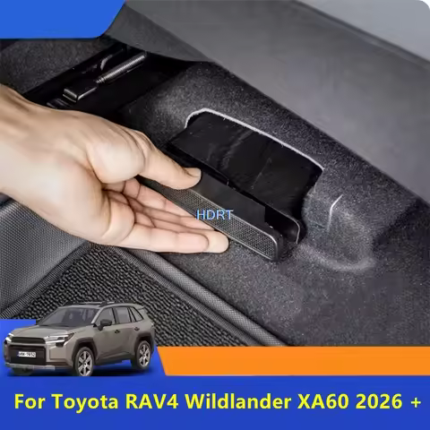 For Toyota RAV4 Wildlander XA60 2026 + Car Style Rear Seat Air Conditioning Vent Outlet Exhaust Dust