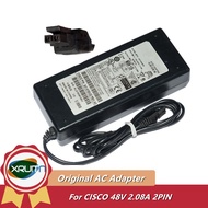 Used Genuine AD10048P3 48V 2.08A AC Adapter Charger For CISCO ASA5505 Wlc2106 Wlc2112 Firewall Power