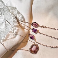 carina accessories 開運水晶飾品設計 超七原礦鑲崁手鍊&項鍊 9