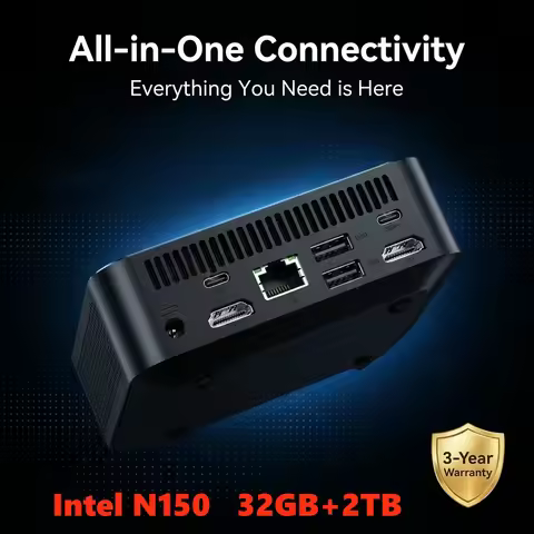 LENO Mini PC Intel N150 Intel Core i3 Windows 11 Wifi 6 BT5.2 Portable Desktops Multifunction all-in