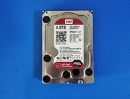 HDD WD  RED NAS 4TB 3.5"  SATA-3 64 MB  5400 -5900 RPM ( คละรุ่น)  สินค้ามือสองรับประกัน 1 เดือน