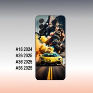 Samsung A16 Softcase A26/ A36/ A56/ A76/ - Flexible Black Silicone Phone Cover Casing