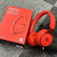 Beats Solo Pro 紅色款 頭戴式主動降噪藍牙耳機