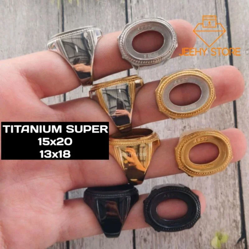 RING CINCIN TITANIUM SUPER SIKU 13x18 dan 15x20