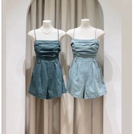 Denim Jumpsuit (L)