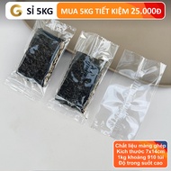 Wholesale 5kg Seaweed Bar Bag 7x14cm - Thick and Sturdy Bag {Gold Pack VN] Bekas Plastik