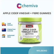 [Fast Shipping] Swisse Apple Cider Vinegar + Fibre, 45 Gummies