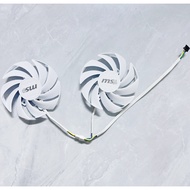 87MM PLD09210S12HH RTX4060 Video Card Fan For MSI RTX 4060 VENTUS 2X WHITE Replacement Graphics Card