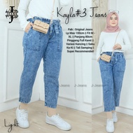KAYLA JEANS 3 || BAGGY JEANS BUTTON BUCKLE