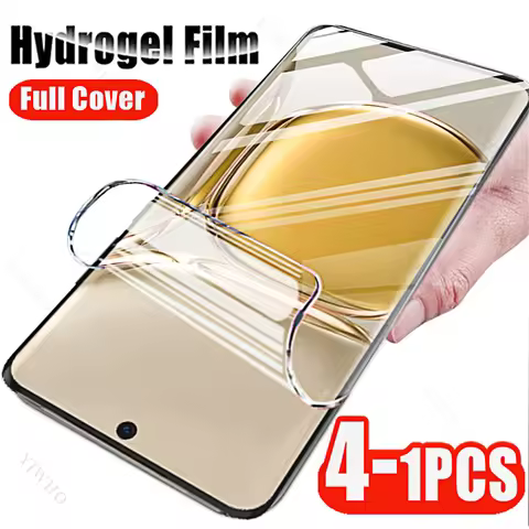 4-1pcs for Huawei P60 P50 P40 Pro P60Art P40Lite E 5G 4G Screen Protector Hydrogel Film for Huawei P