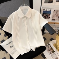 White jk Uniform Shirt Exquisite Short Top