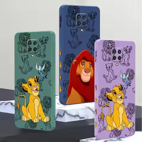 Disney Lion King Cute Phone Case for Xiaomi Redmi Note 8 9 9S 9T 10 10S 11S 12S 12 13 Pro Plus Soft 