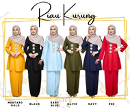 BAJU KURUNG RIAU BASIC (Page 3) [SAIZ S - 5XL] [PLUS SIZE]